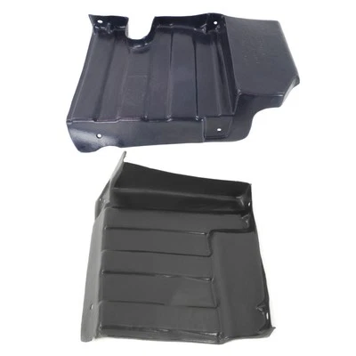 2014-2016 Hyundai Elantra Driver & Passenger Side Engine Splash Shield Under Cover Set of 2